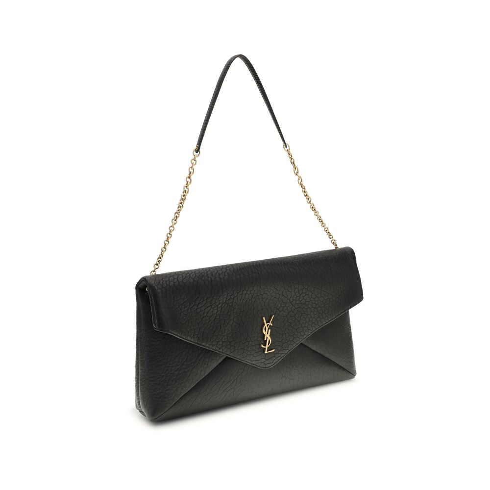 Saint Laurent Black Lamb Ovis Aries Aries Shoulder Bag | Regal Royce
