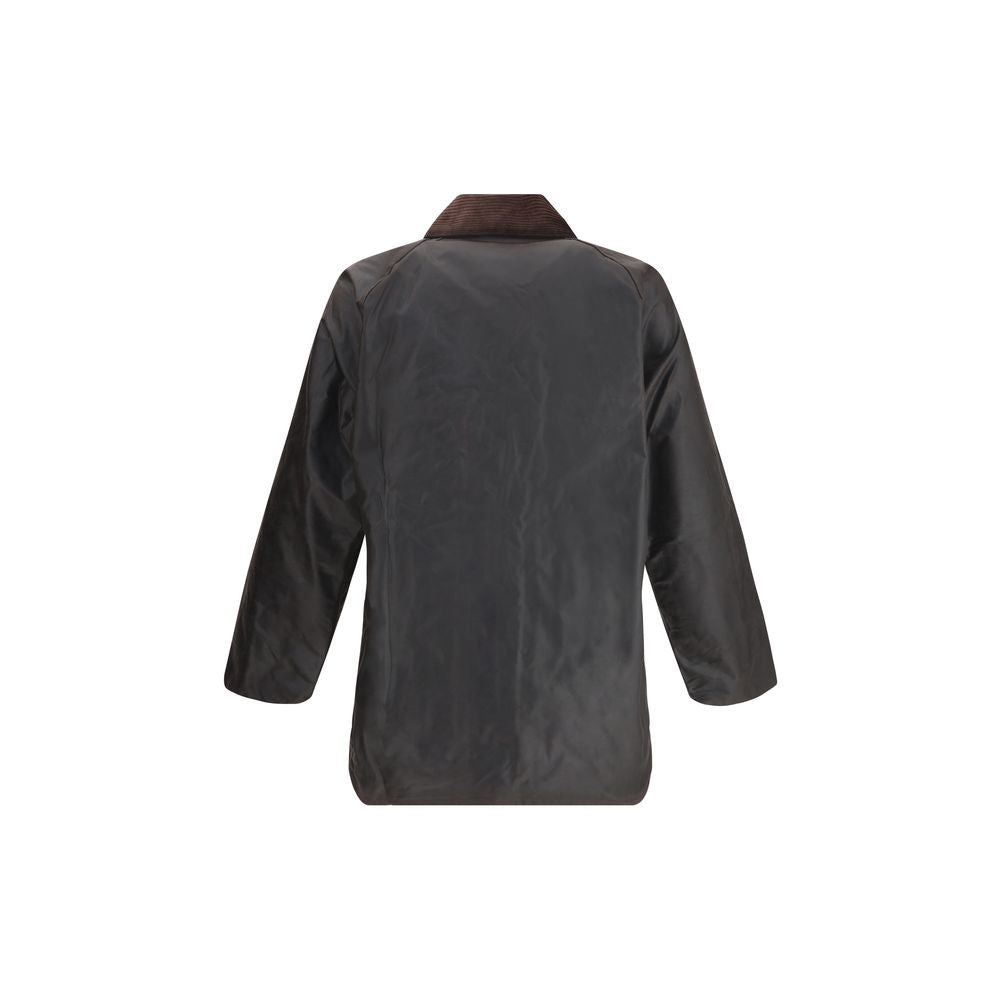 Barbour Black Cotton Coat | Regal Royce