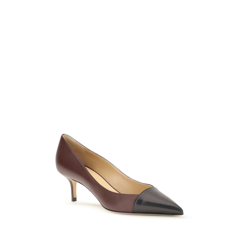 Francesco Russo Multicolor Calf Leather Bos Taurus Mid Heel Pumps | Regal Royce