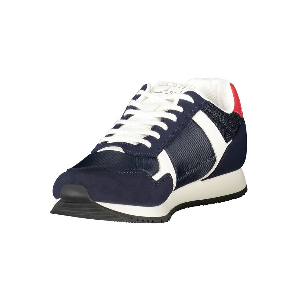 Tommy Hilfiger Blue Polyurethane Men Sneaker | Regal Royce