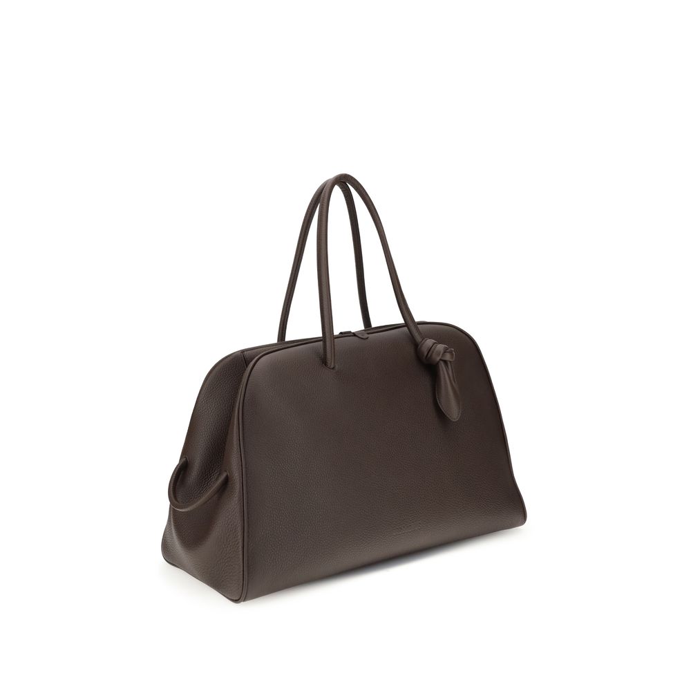 Jacquemus Brown Calf Leather Bos Taurus Handbag | Regal Royce