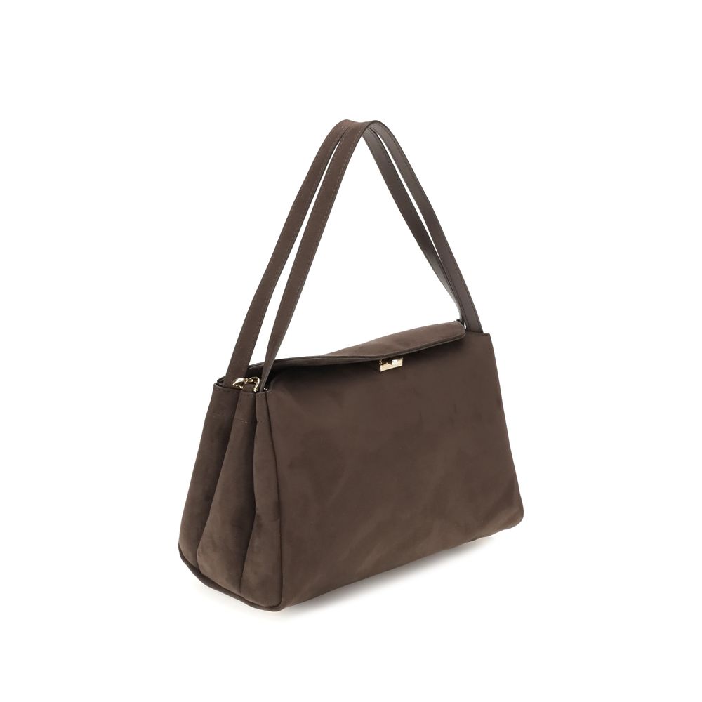 THEMOIRè Brown Other Fibres Shoulder Bag