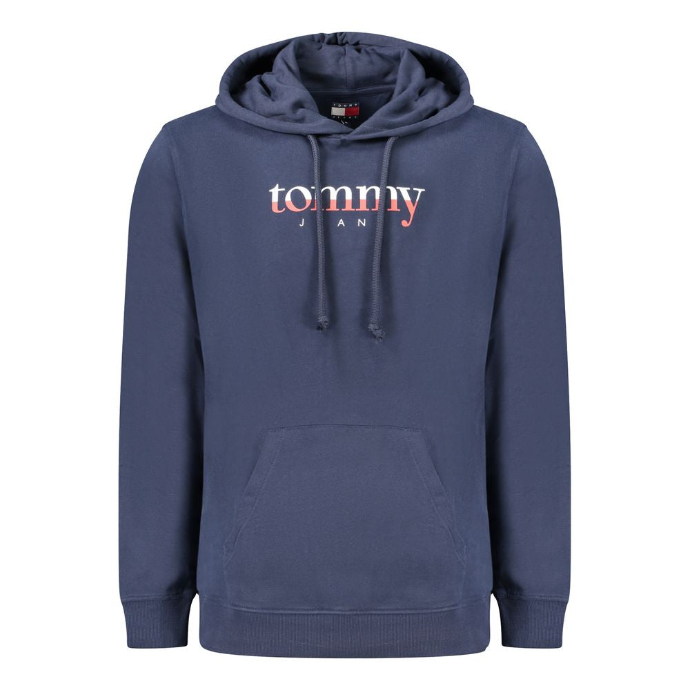Tommy Hilfiger Blue Cotton Men's Hooded Sweatshirt | Regal Royce