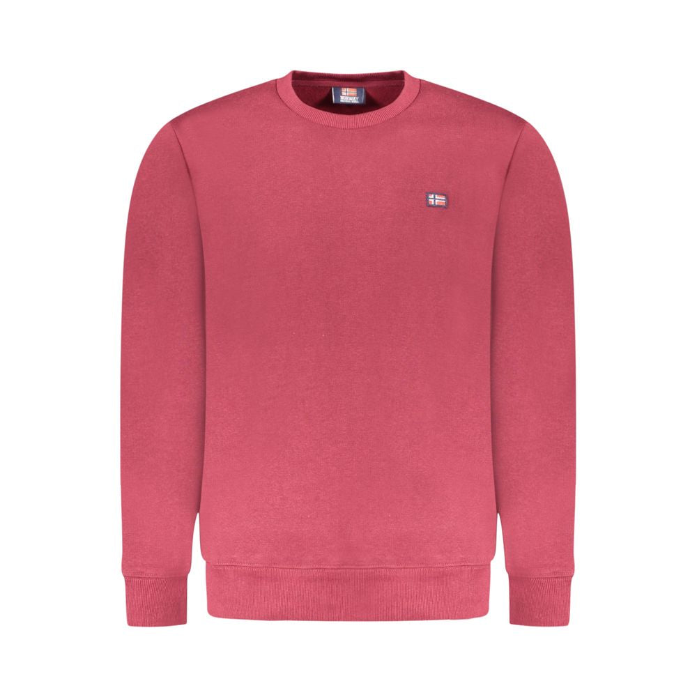 Norway 1963 Red Cotton Men's Sweatshirt | Regal Royce