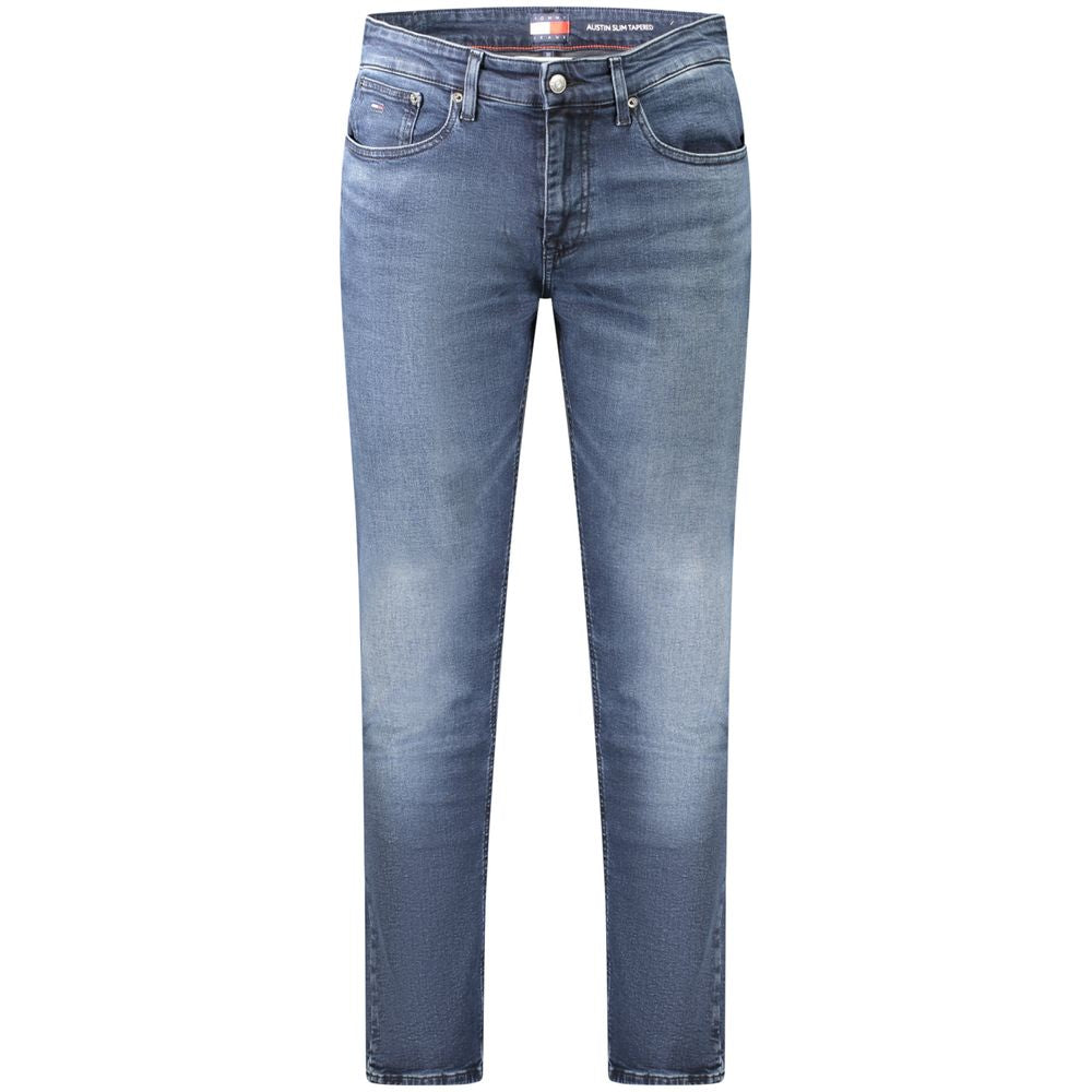 Tommy Hilfiger Blu Cotton Men Jeans | Regal Royce