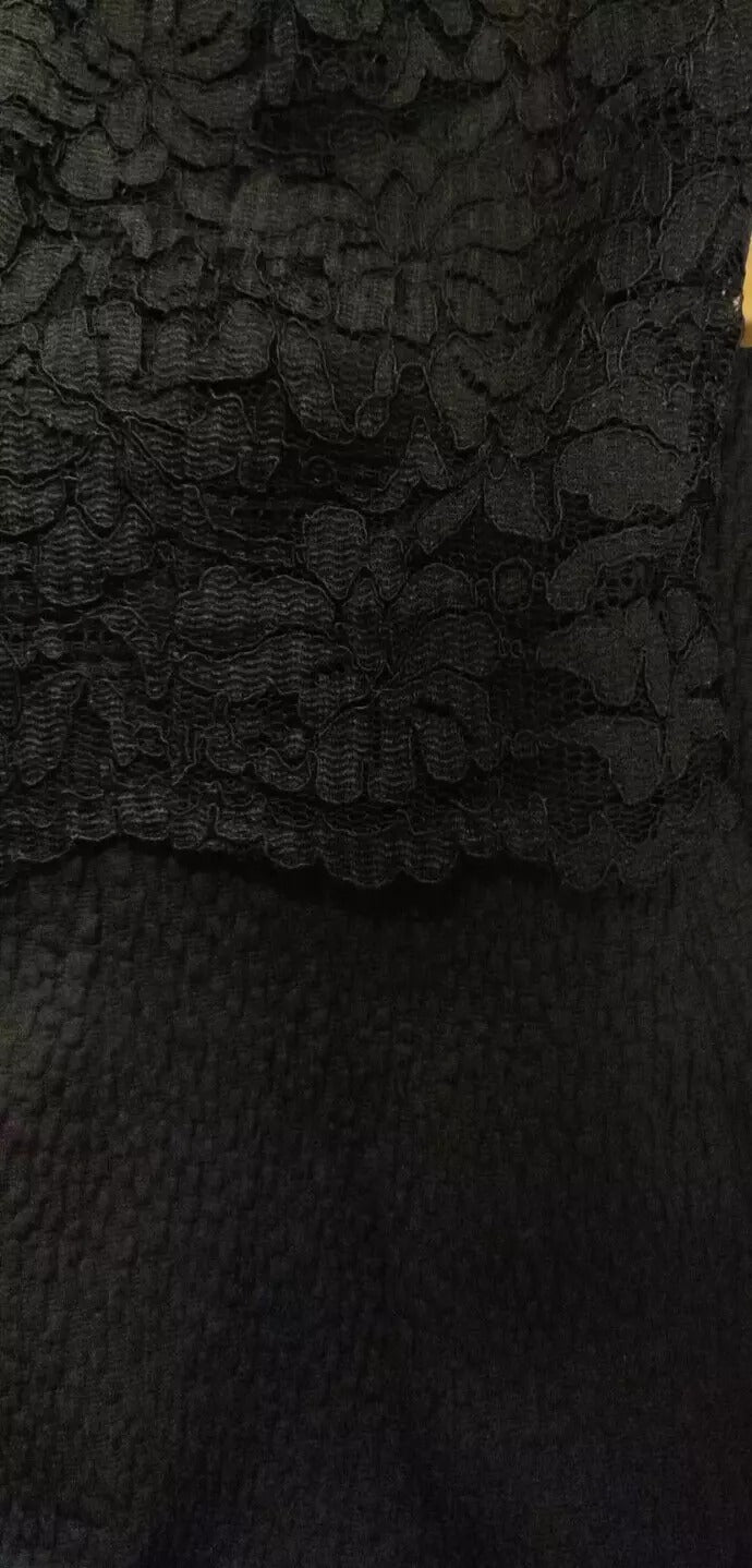 Dolce & Gabbana Black Lace Gown Bodycon Sheath STAFF Dress | Regal Royce