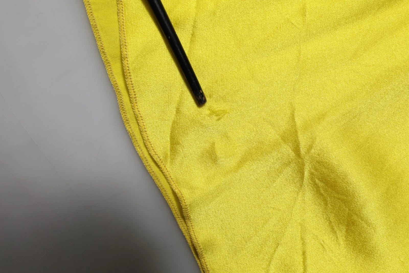 Tonello Yellow Silk Satin Slip Maxi Spaghetti Strap Maxi Dress | Regal Royce