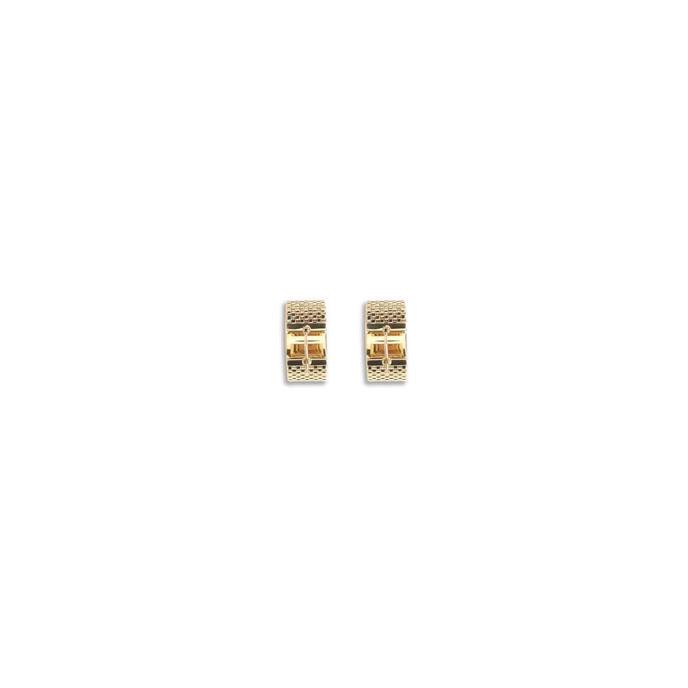 Jil Sander Gold Brass Earrings | Regal Royce