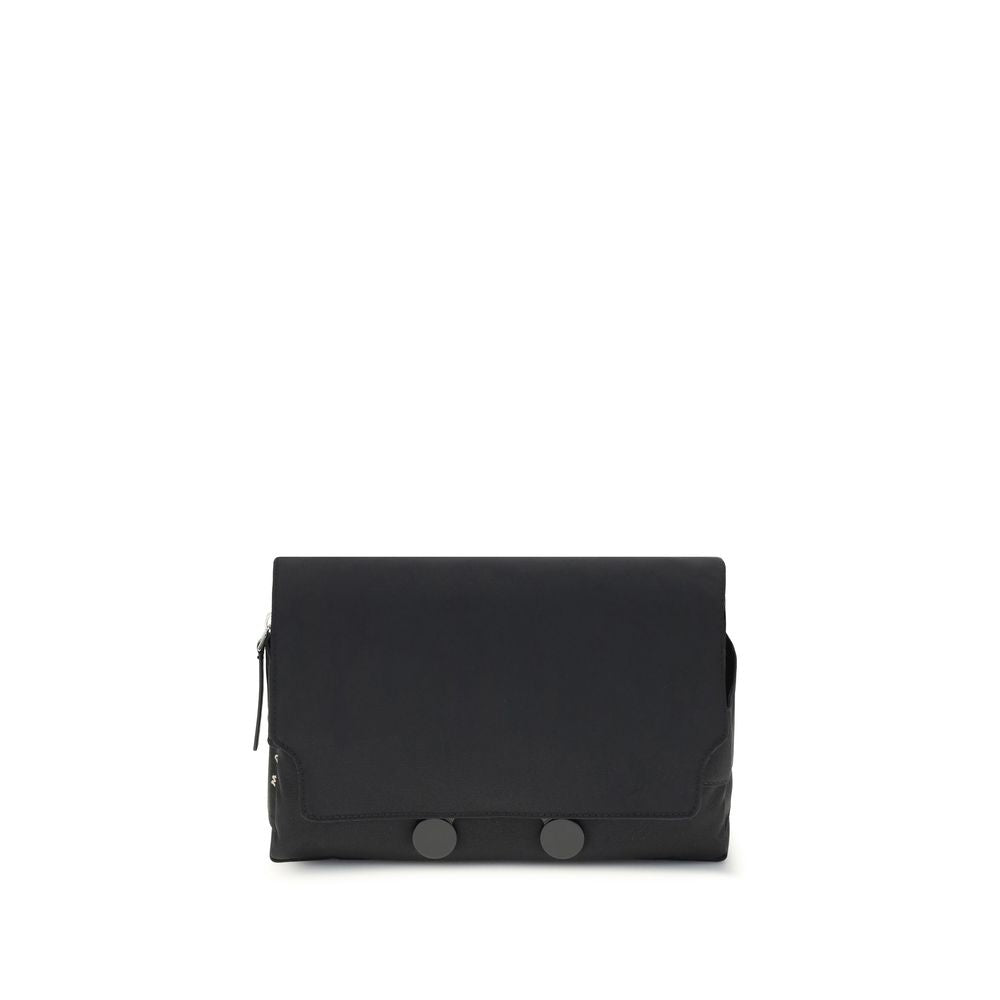 Marni Black Polyamide Clutch Bag | Regal Royce