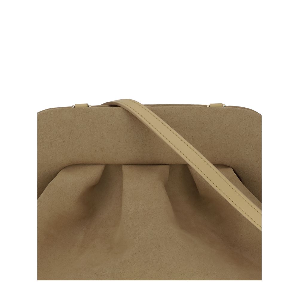 THEMOIRè Beige Other Fibres Clutch Bag