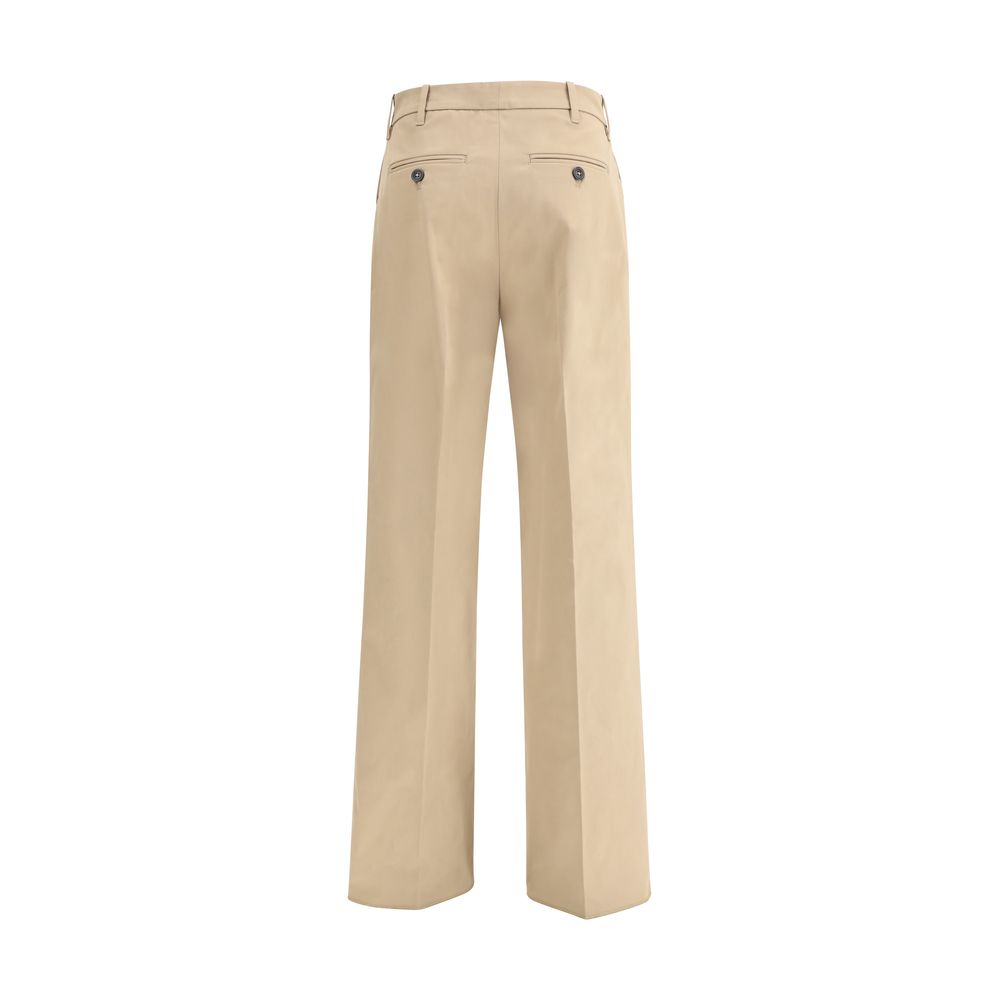 True Royal Beige Cotton Casual Pants | Regal Royce