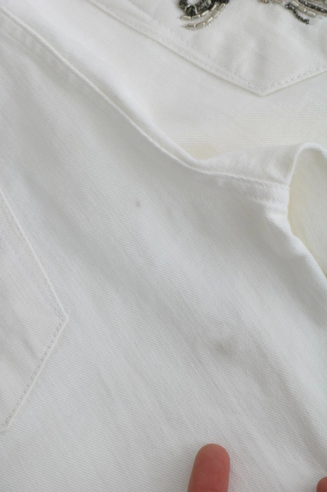 Just Cavalli White Cotton Slim Fit Mid Waist Skinny Trouser Jeans | Regal Royce