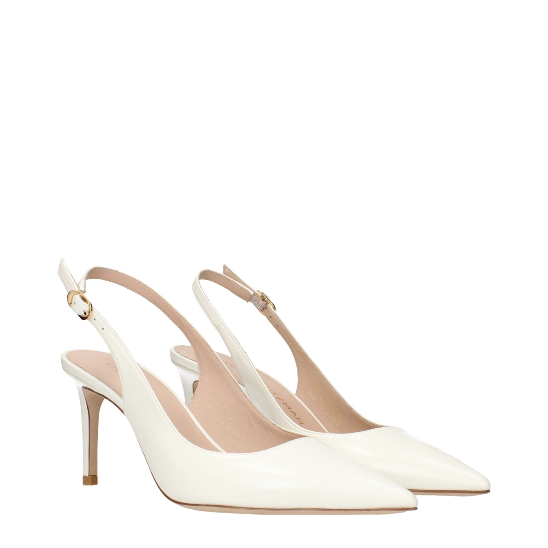 Stuart Weitzman Beige Leather High Heel Pumps | Regal Royce