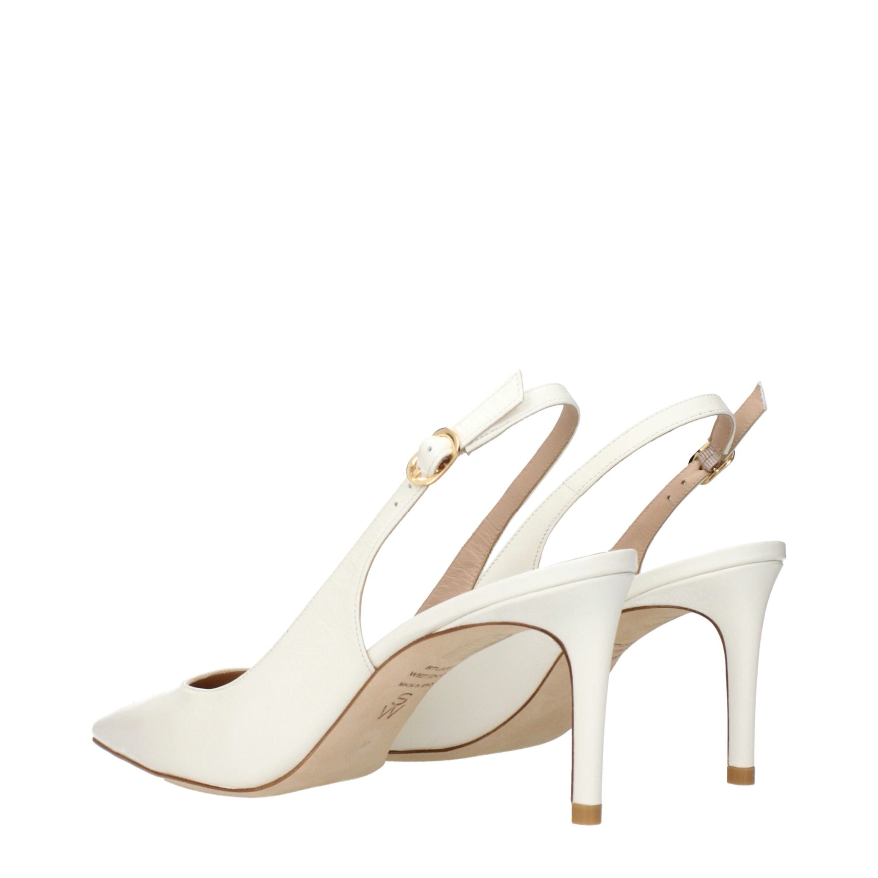 Stuart Weitzman Beige Leather High Heel Pumps | Regal Royce