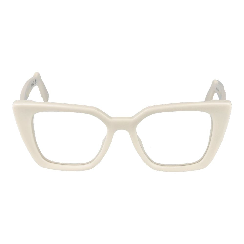 GCDS White Acetate Glasses (Frames) | Regal Royce