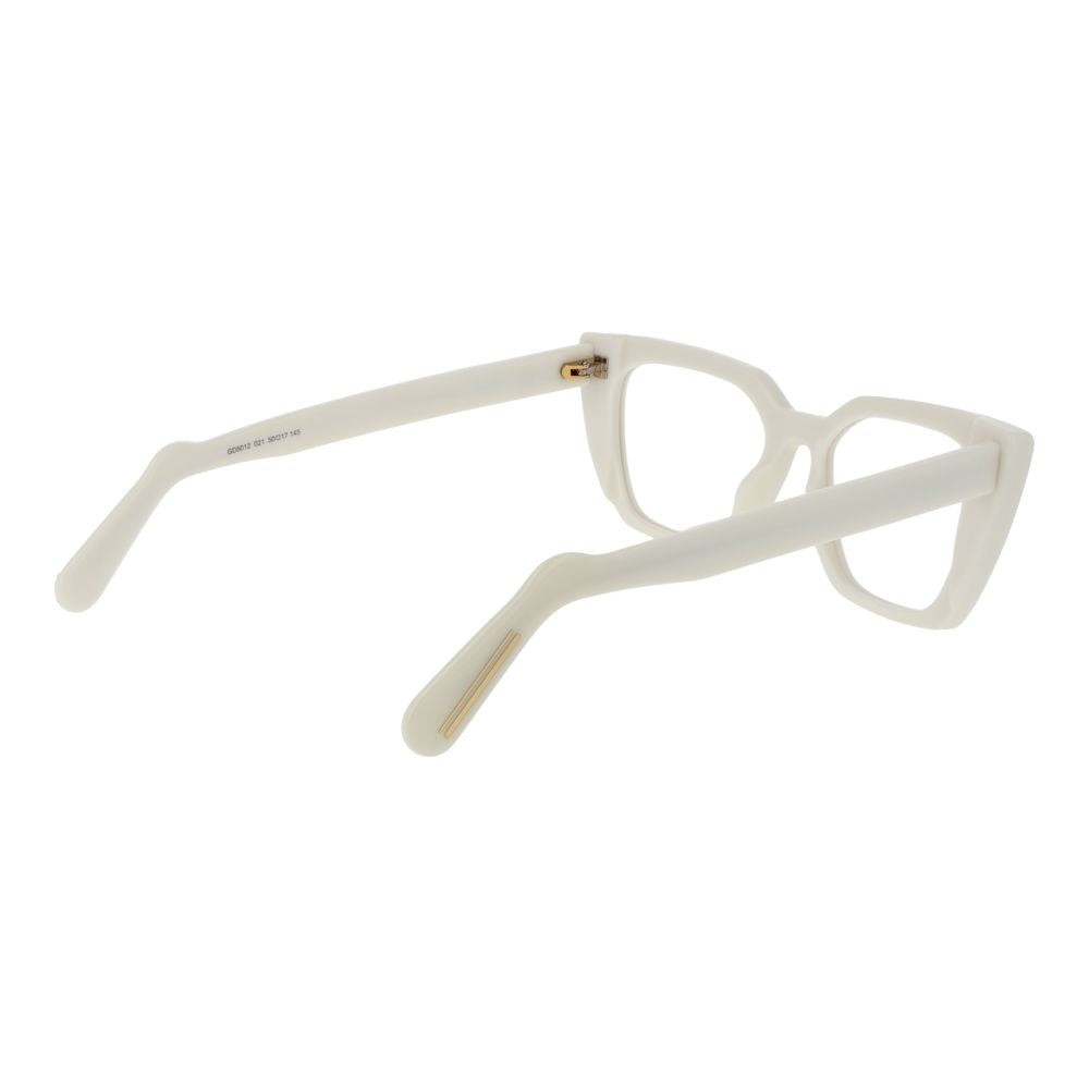 GCDS White Acetate Glasses (Frames) | Regal Royce