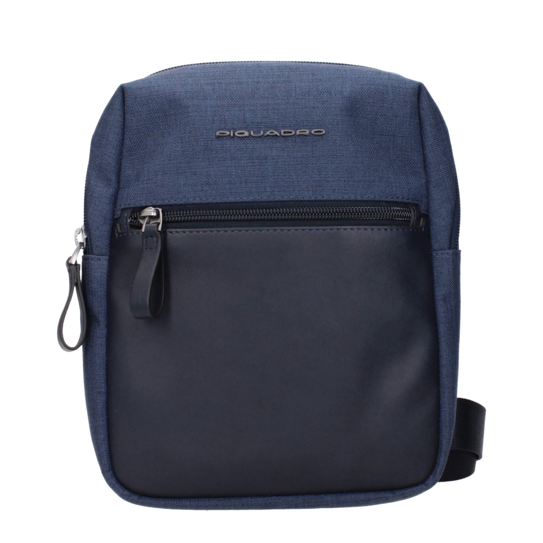 Piquadro Blue Fabric Crossbody Bag | Regal Royce