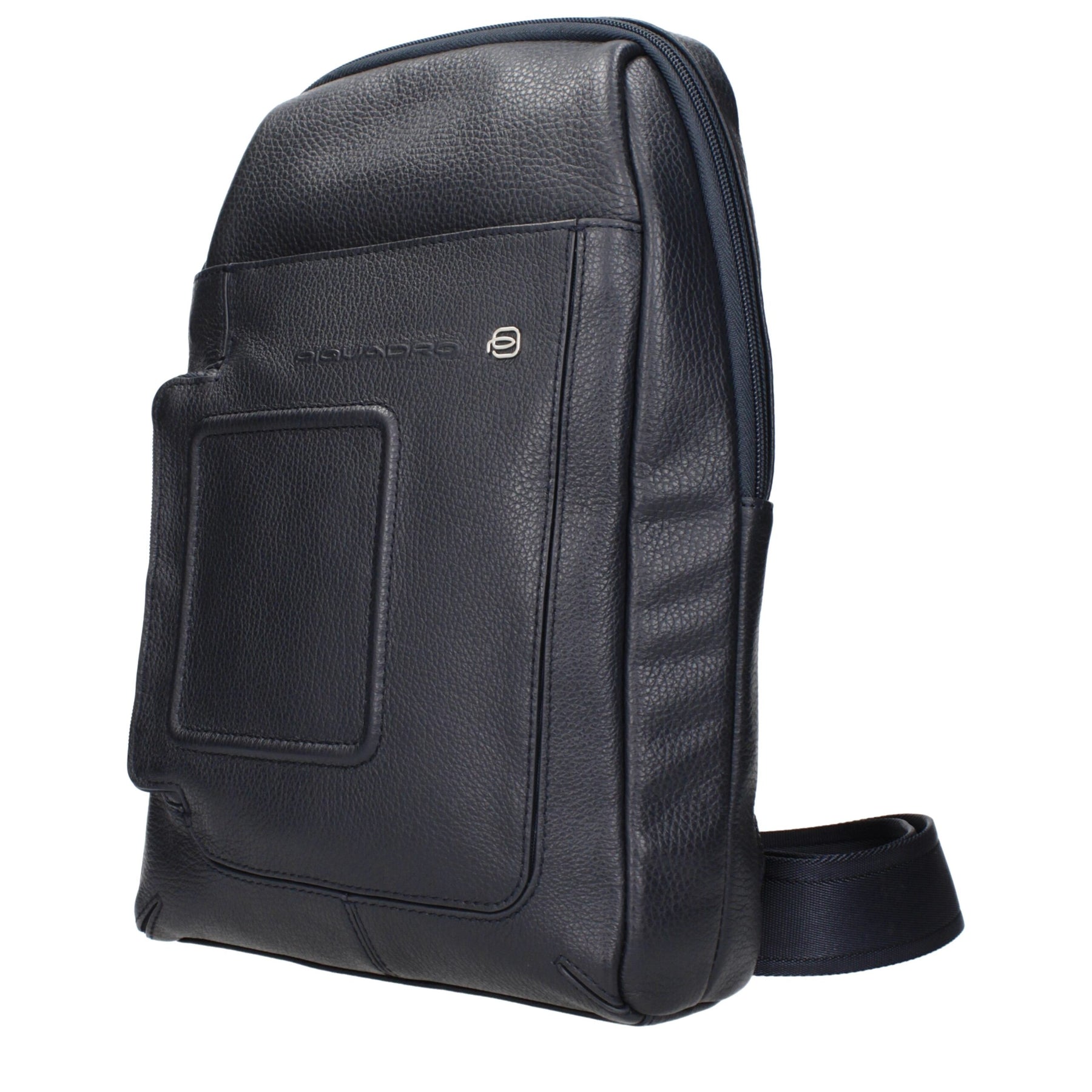 Piquadro Blue Leather Crossbody Bag | Regal Royce