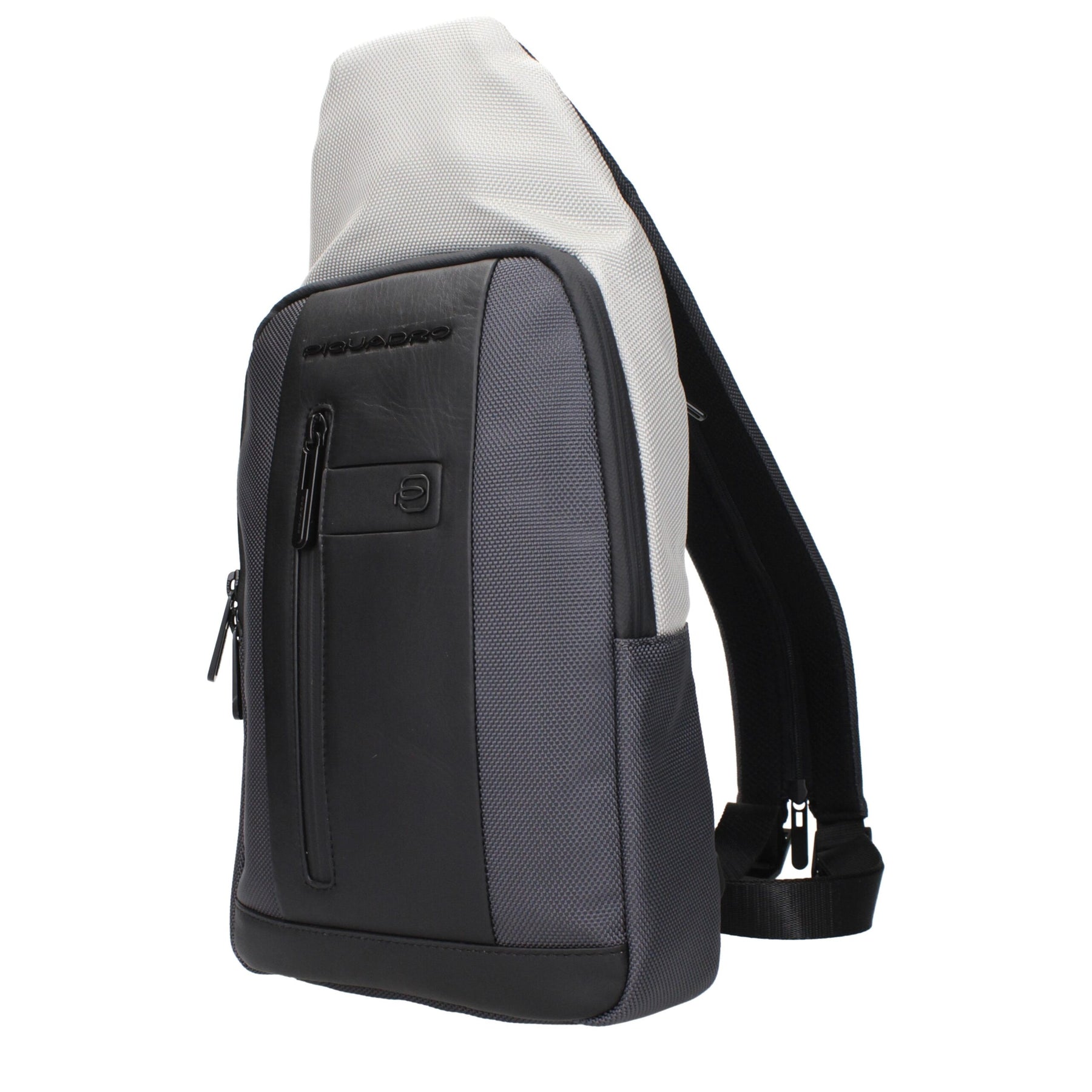 Piquadro Gray Fabric Backpack | Regal Royce