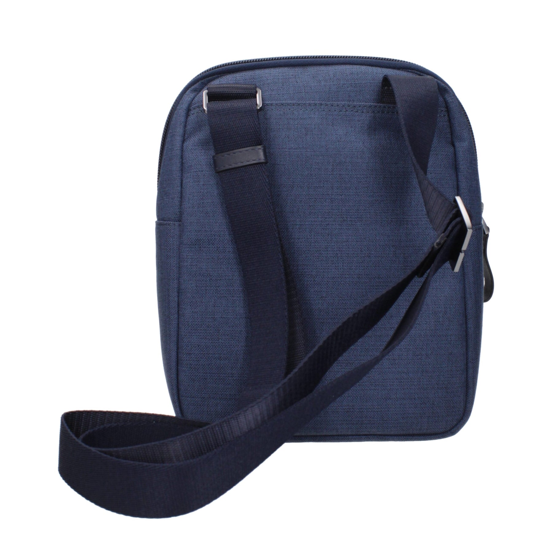 Piquadro Blue Fabric Crossbody Bag | Regal Royce