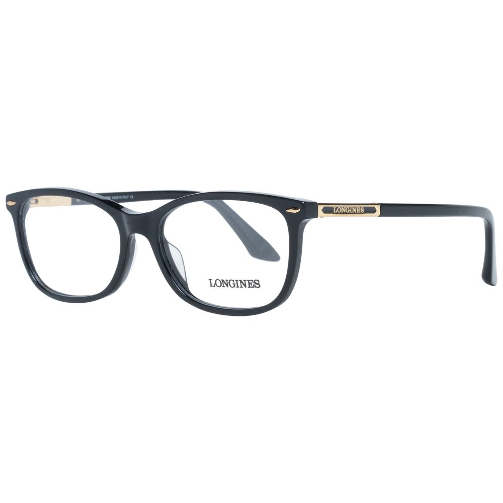 Longines Black Plastic Glasses (Frames) | Regal Royce