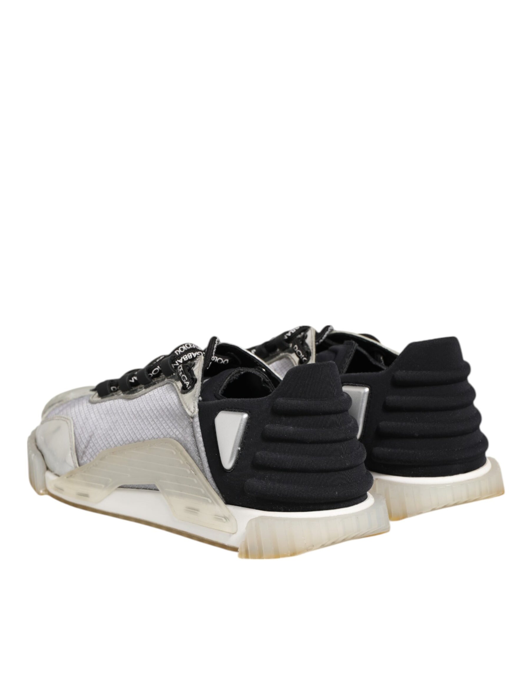 Dolce & Gabbana Multicolor Silver Logo Low Top NS1 Sneakers Shoes | Regal Royce