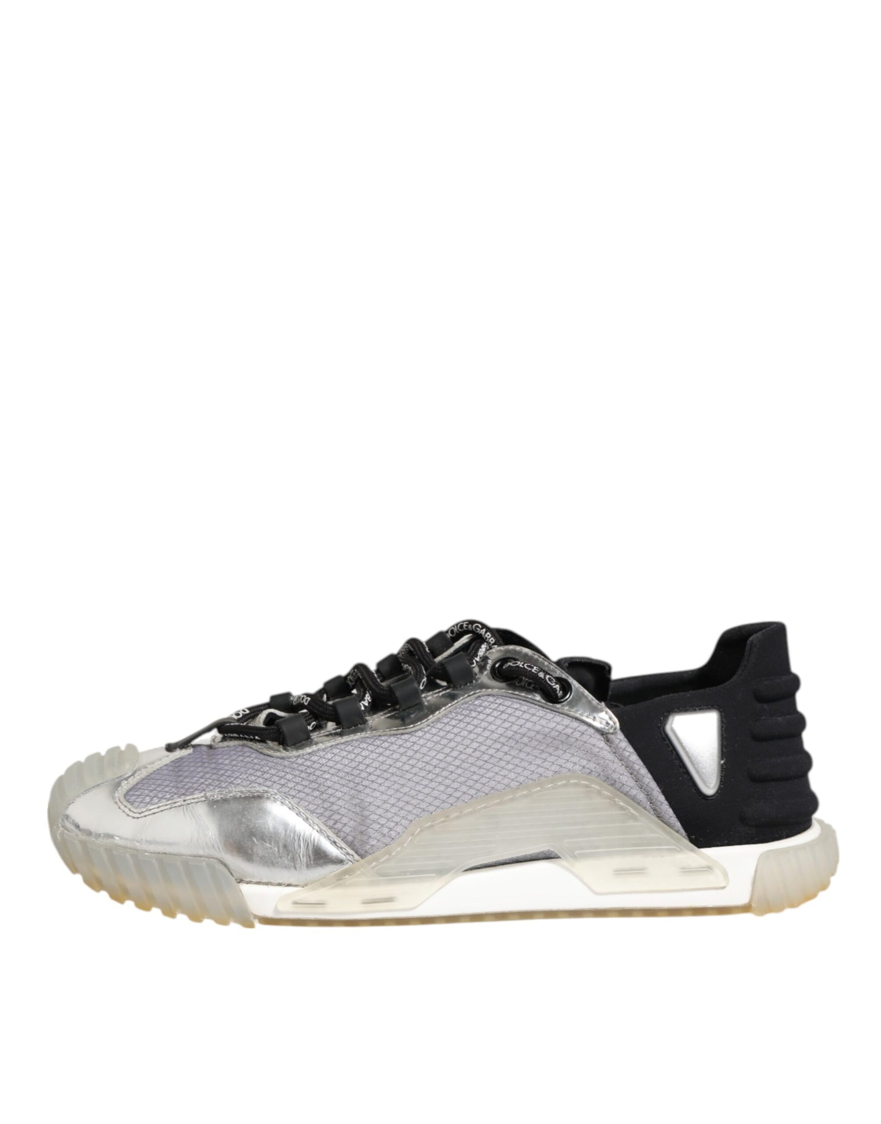 Dolce & Gabbana Multicolor Silver Logo Low Top NS1 Sneakers Shoes | Regal Royce