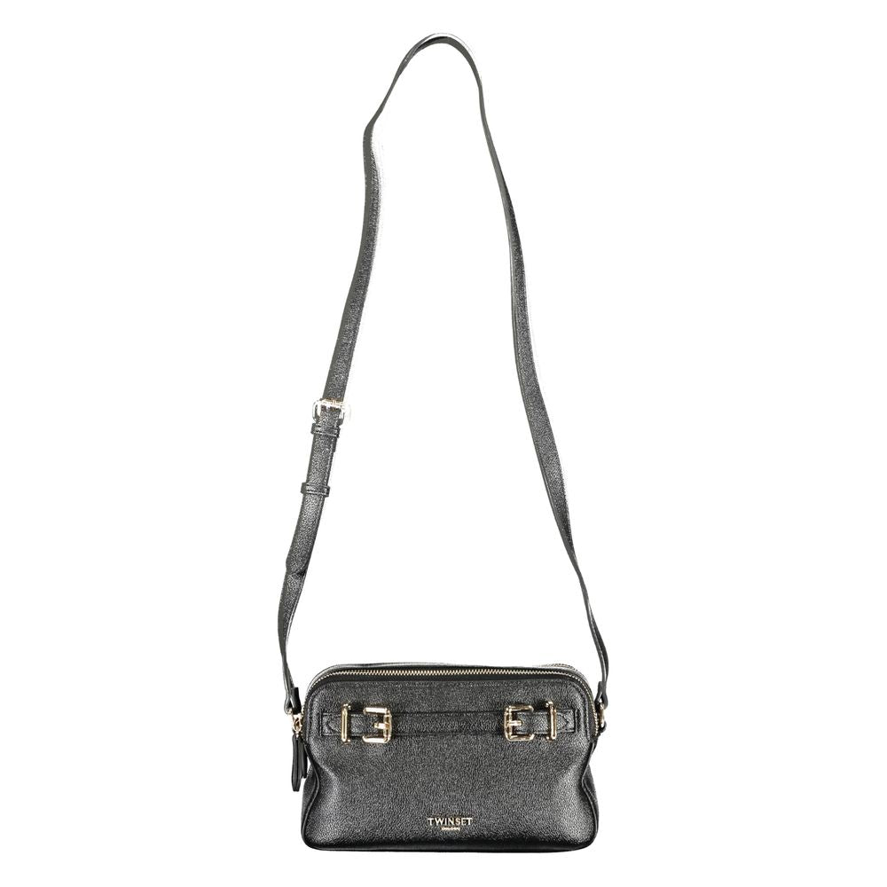 Twinset Black Polyethylene Women Handbag | Regal Royce