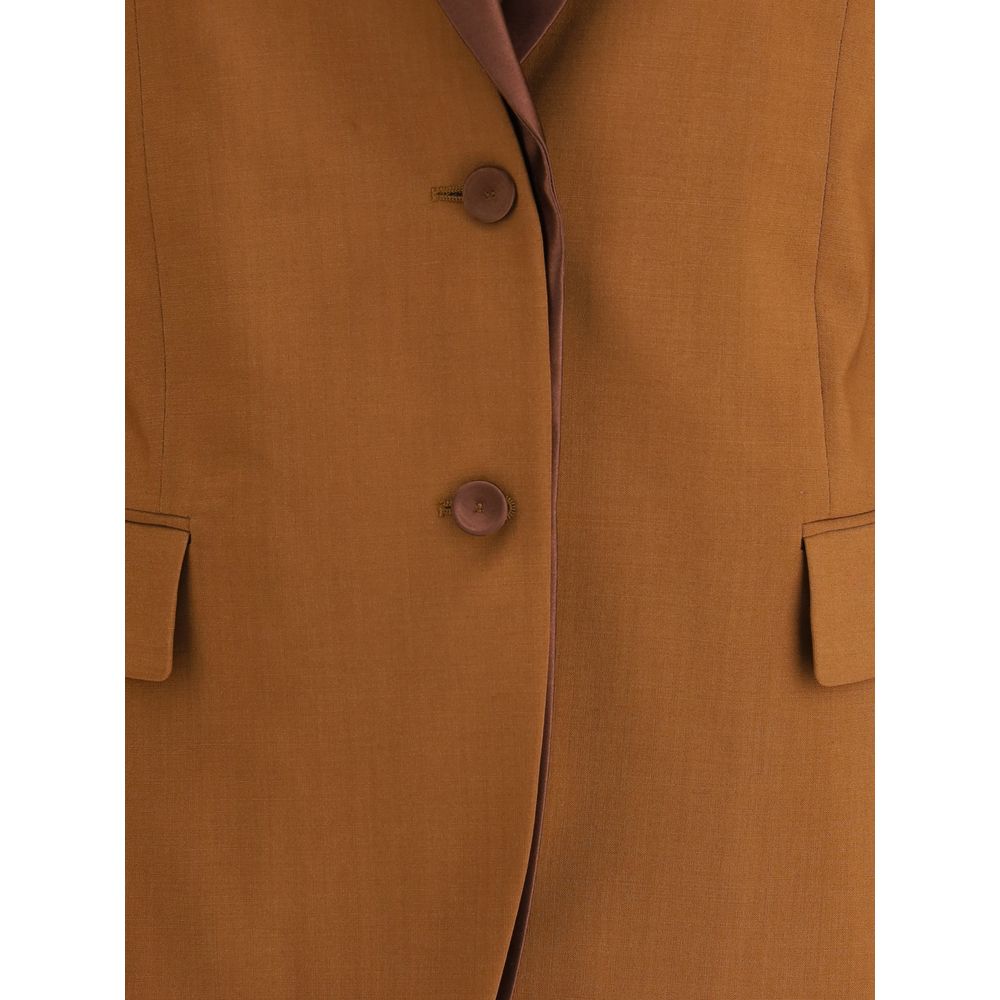 Fendi Brown Wool Blazer | Regal Royce