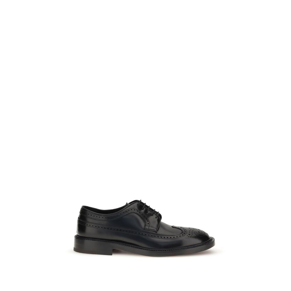 Fratelli Rossetti Black Leather Oxfords And Derbies | Regal Royce