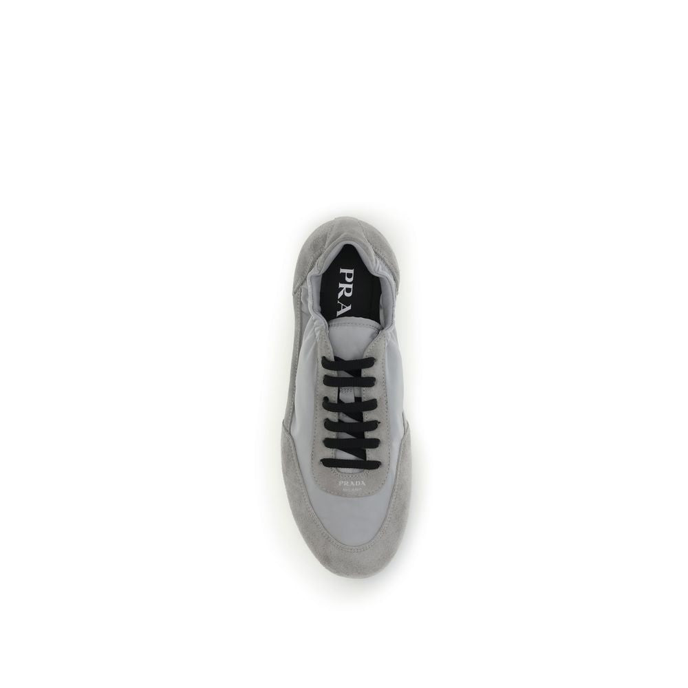 Prada Gray Rubber Athletic Sneakers | Regal Royce