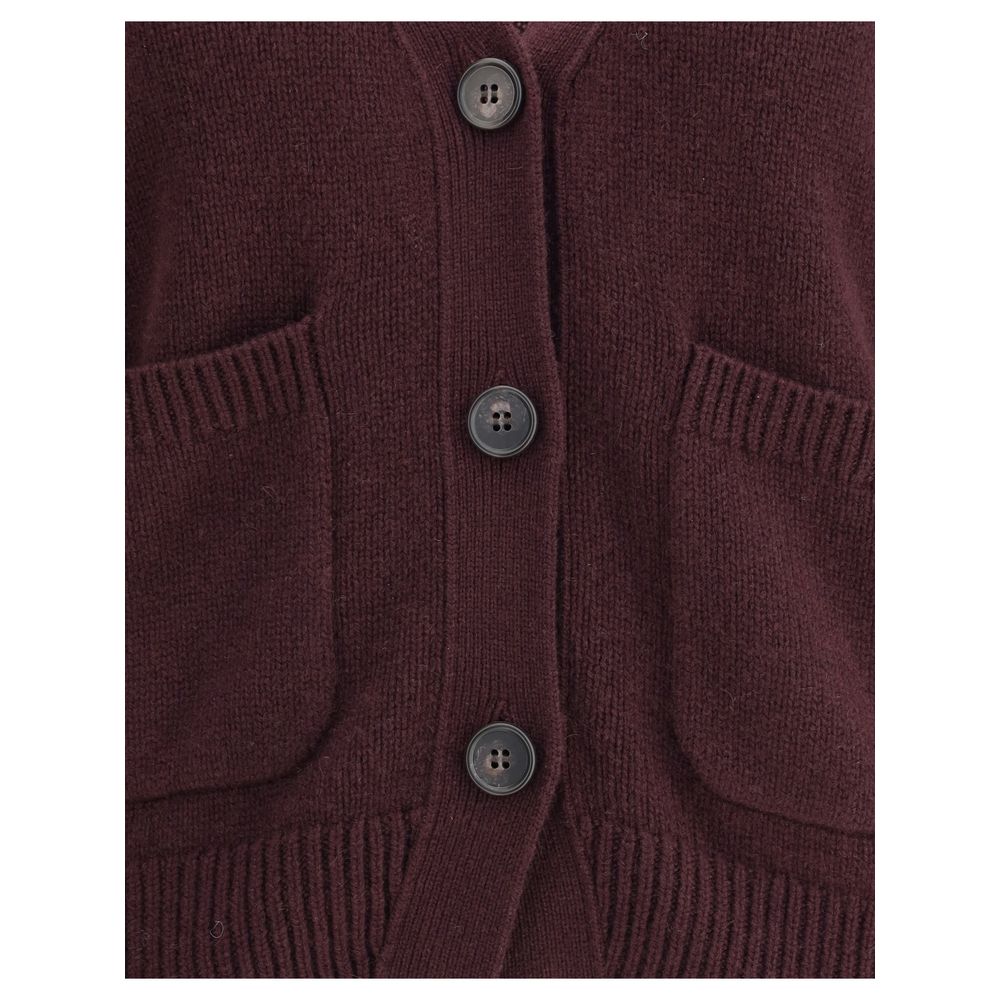 Lisa Yang Purple Cashmere Cardigan | Regal Royce