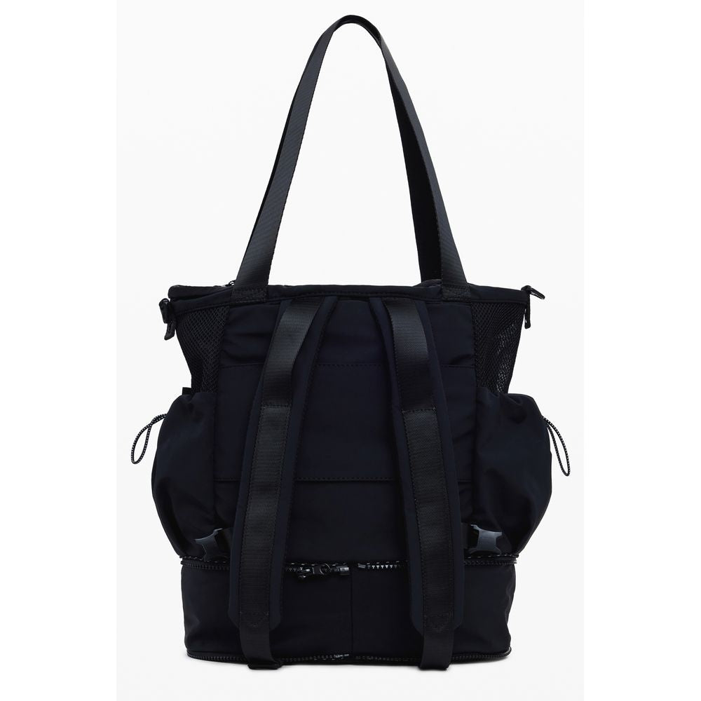 Desigual Black Polyester Women's Convertible Bag | Regal Royce