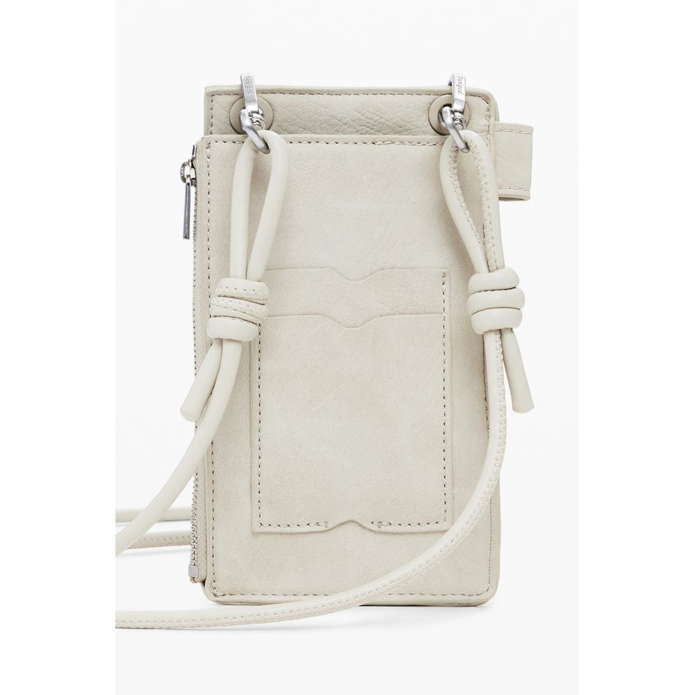 Desigual Beige Polyurethane Women Wallet | Regal Royce