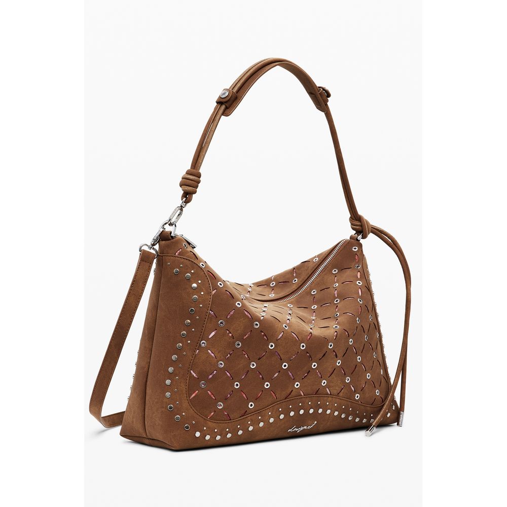 Desigual Marrone Poliuretano Women Mini Bag | Regal Royce