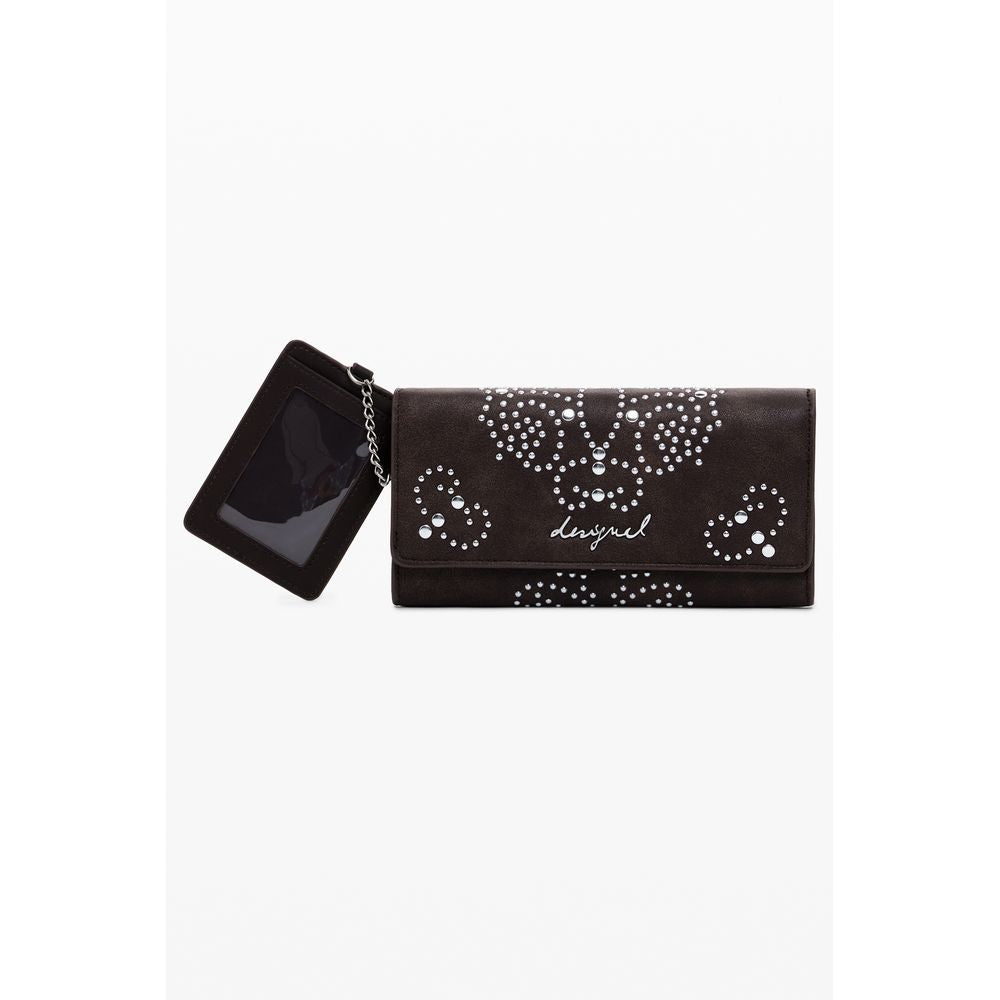 Desigual Marrone Poliuretano Women Wallet | Regal Royce