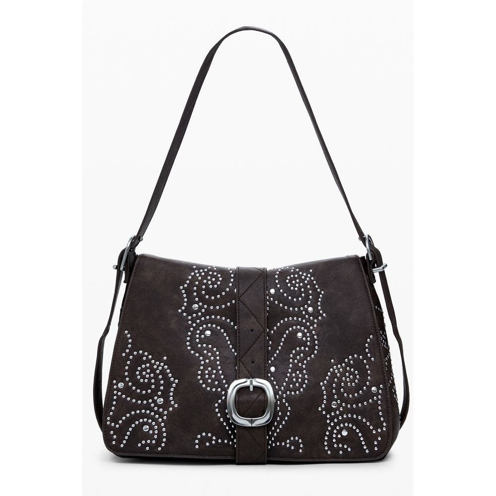 Desigual Brown Polyethylene Women Handbag | Regal Royce