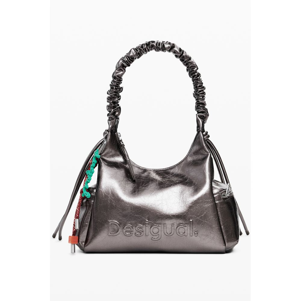 Desigual Bronzo Polyurethane Women's Shoulder Bag | Regal Royce