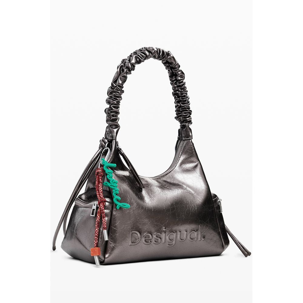 Desigual Bronzo Polyurethane Women's Shoulder Bag | Regal Royce