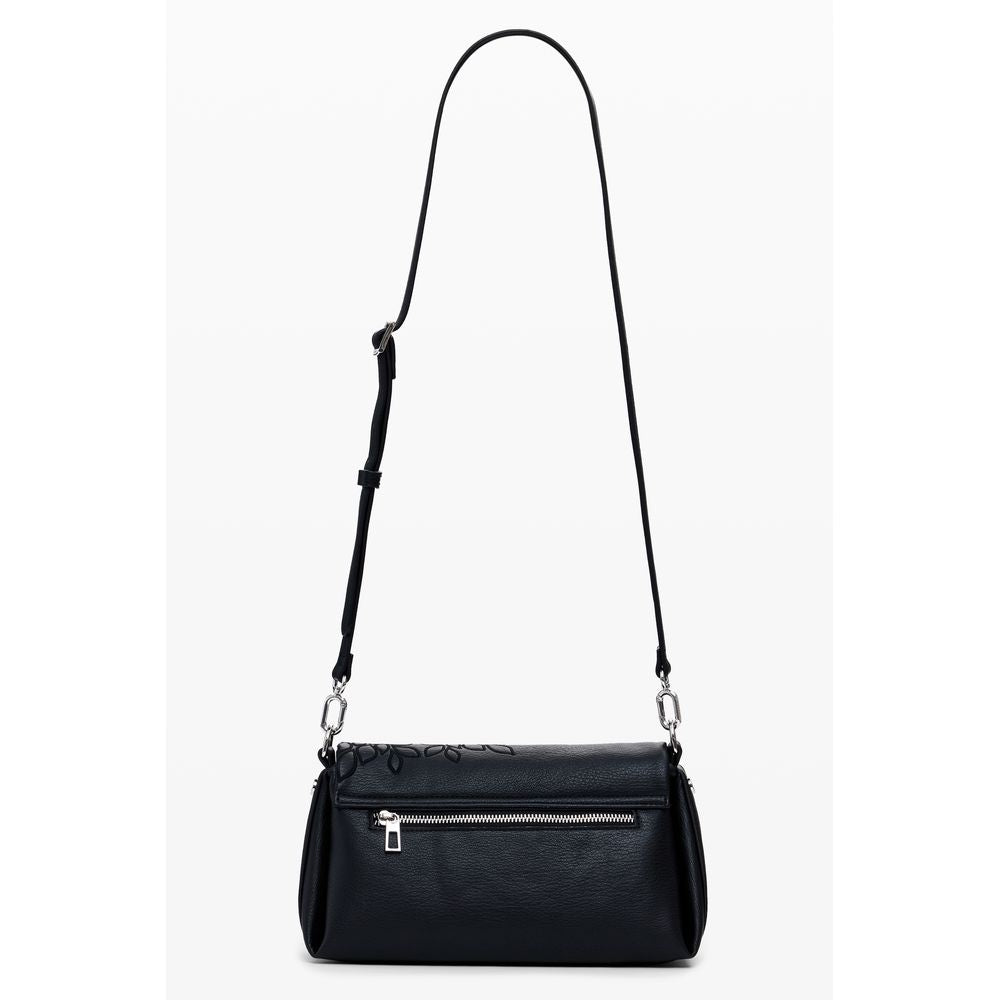 Desigual Black Polyurethane Women's Bag | Regal Royce