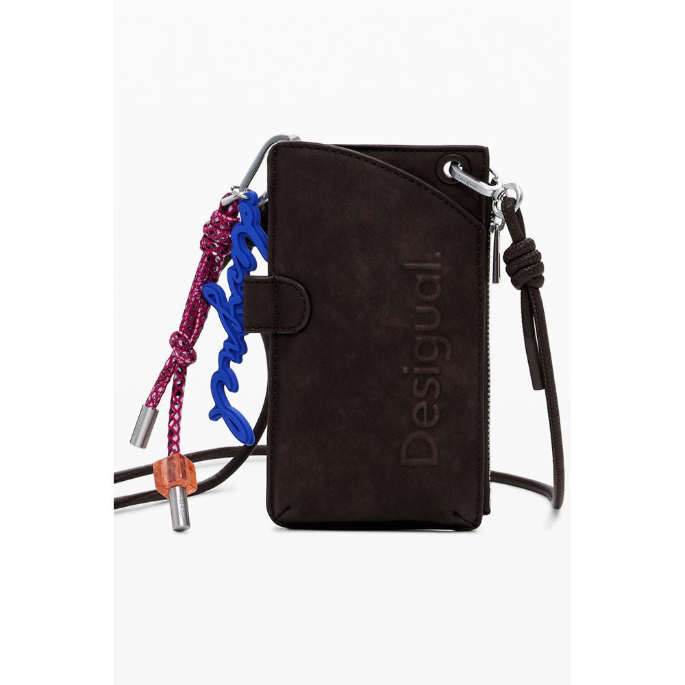 Desigual Marrone Poliuretano Womens Wallet | Regal Royce