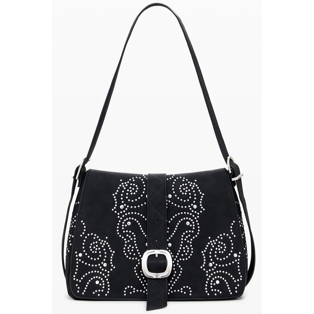 Desigual "Black Polyurethane Women's Handbag" | Regal Royce