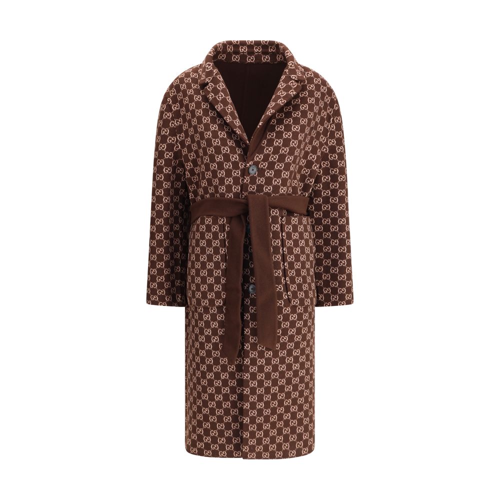 Gucci Brown Wool Coat | Regal Royce