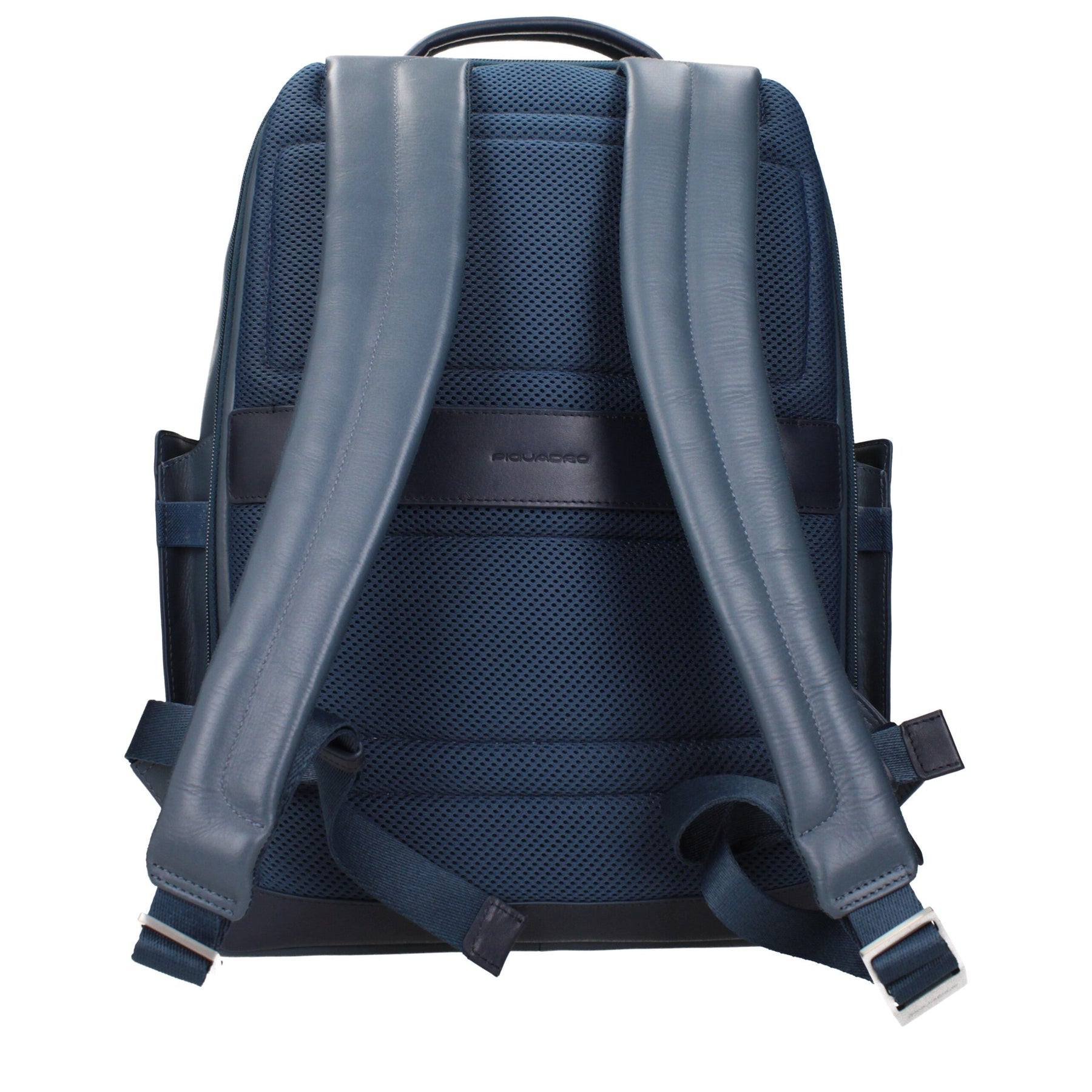 Piquadro Blue Leather Backpack | Regal Royce