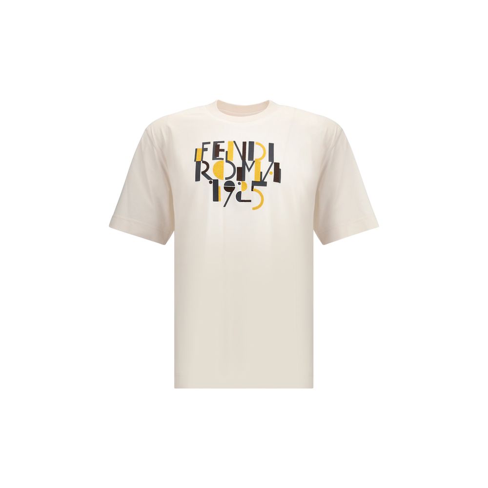 Fendi White Cotton T-Shirt | Regal Royce