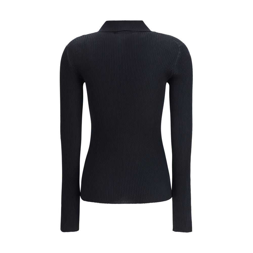Dolce & Gabbana Black Cashmere Polo Shirt | Regal Royce
