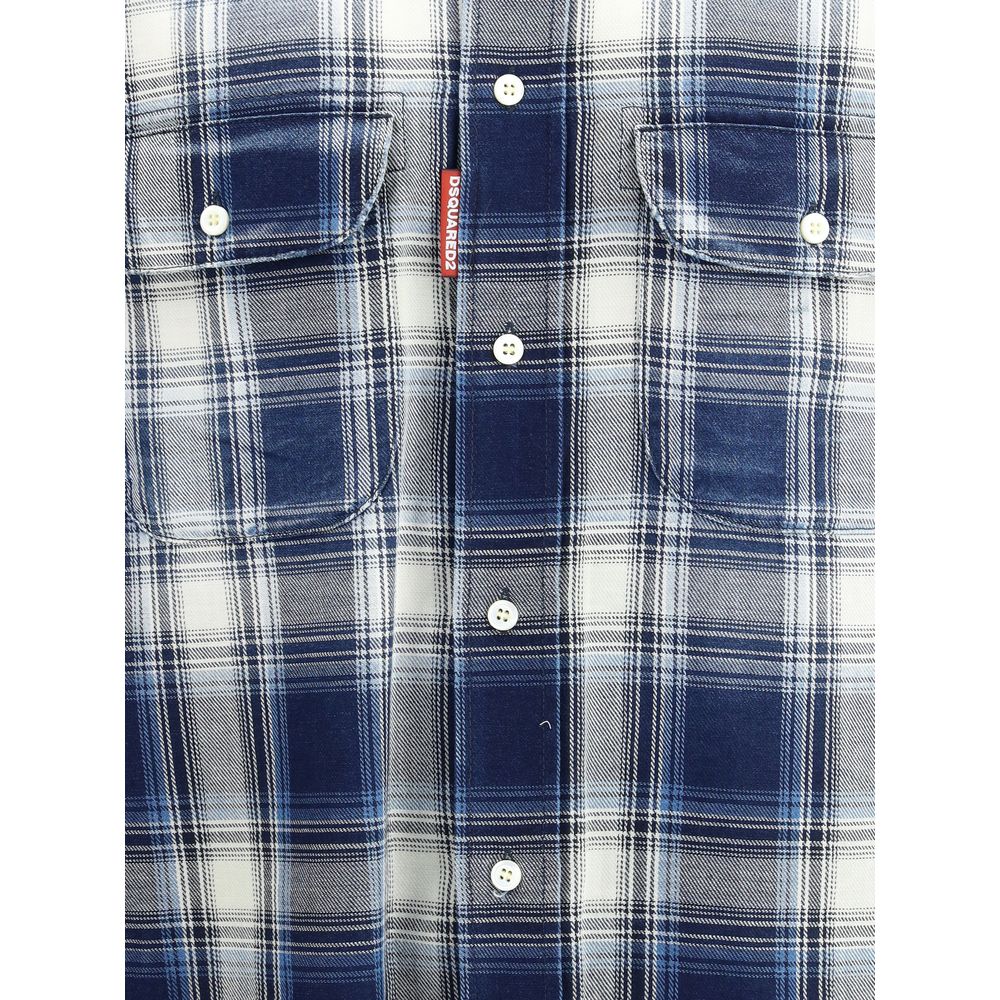 Dsquared² Multicolor Cotton Pattern Shirt | Regal Royce