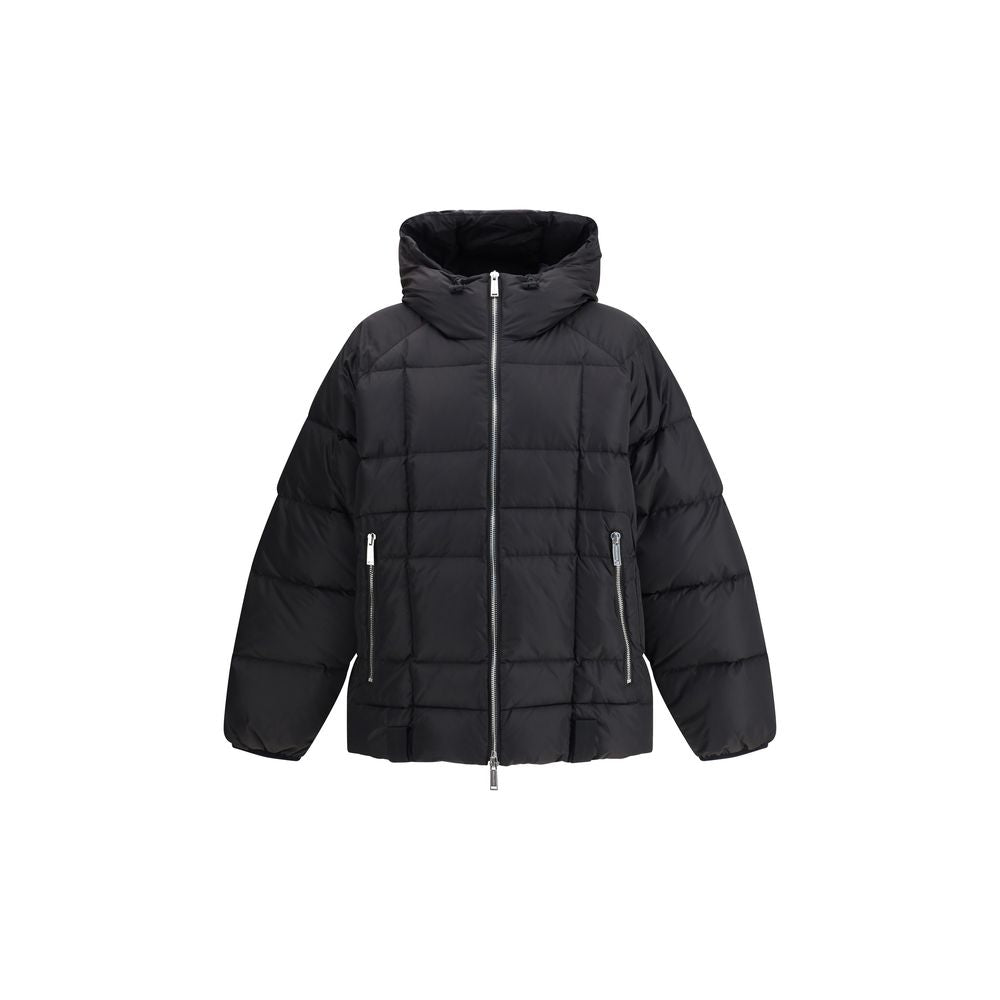 Dsquared² Black Polyamide Coat | Regal Royce