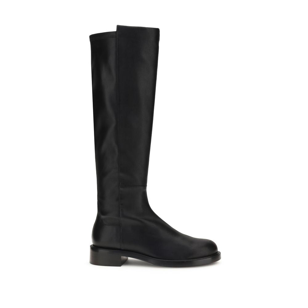 Stuart Weitzman Brown Calf Leather Bos Taurus Ankle Boots | Regal Royce