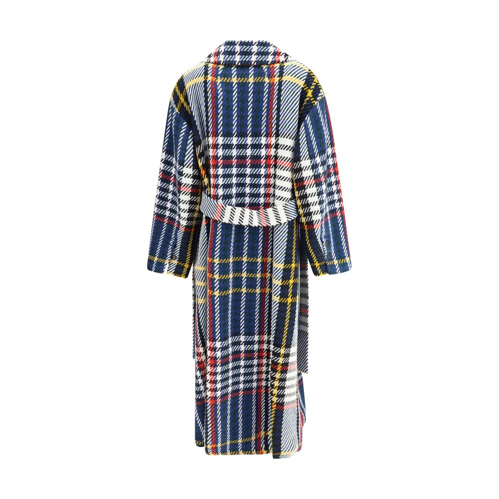 Sara Roka Multicolor Wool Coat